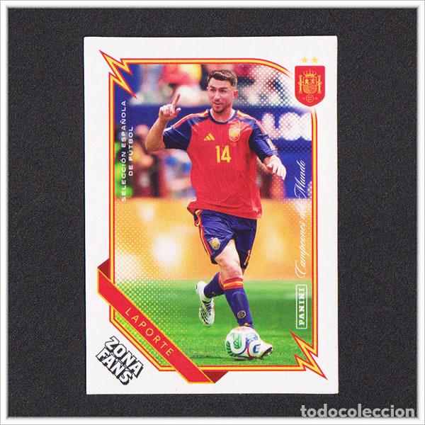 Football Stickers: PANINI CLUB PASI&Oacute;N ESPA&Ntilde;A 2026 MUNDIAL LAPORTE 34 ZONA FANS COLECCI&Oacute;N ALBUM SELECCI&Oacute;N ESPA&Ntilde;OLA