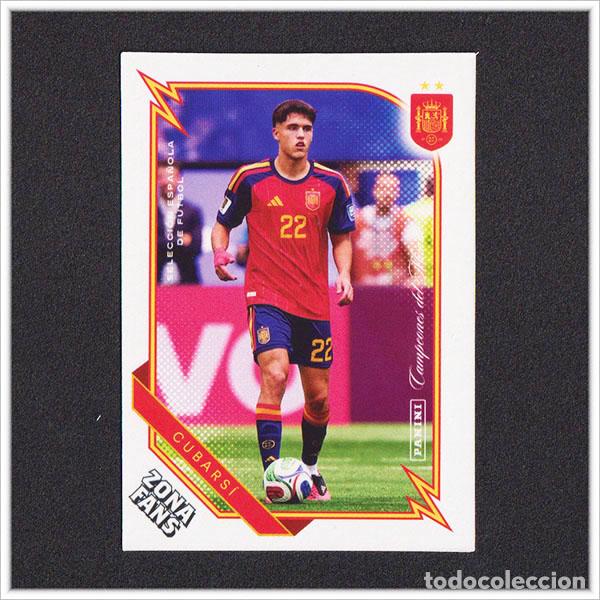 Football Stickers: PANINI CLUB PASI&Oacute;N ESPA&Ntilde;A 2026 MUNDIAL CUBARSI 35 ZONA FANS COLECCI&Oacute;N ALBUM SELECCI&Oacute;N ESPA&Ntilde;OLA