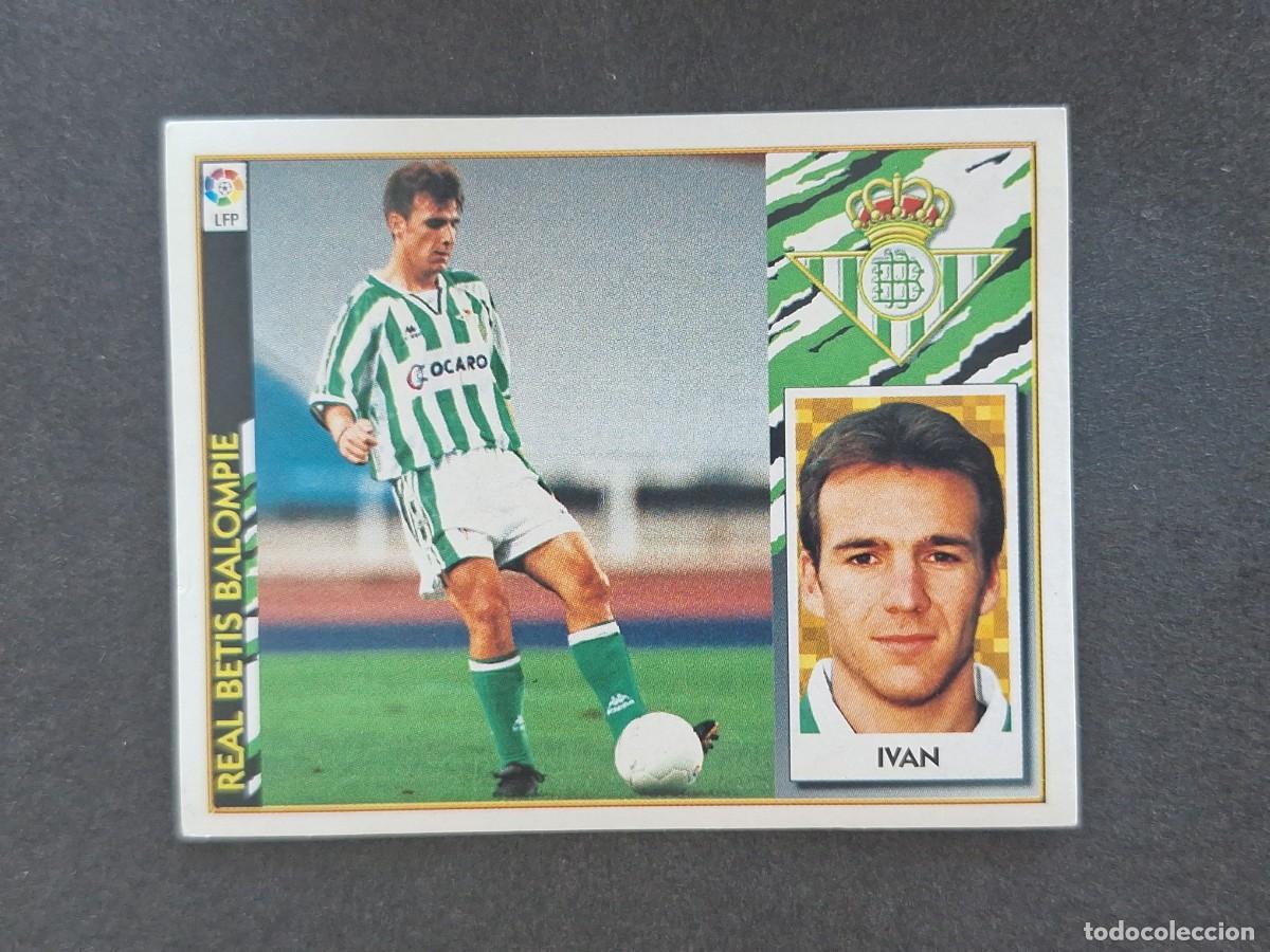 Football Stickers: L4 IVAN REAL BETIS COLOCA LIGA ESTE 1997 1998 97 98 NUNCA PEGADO SIN PEGAR