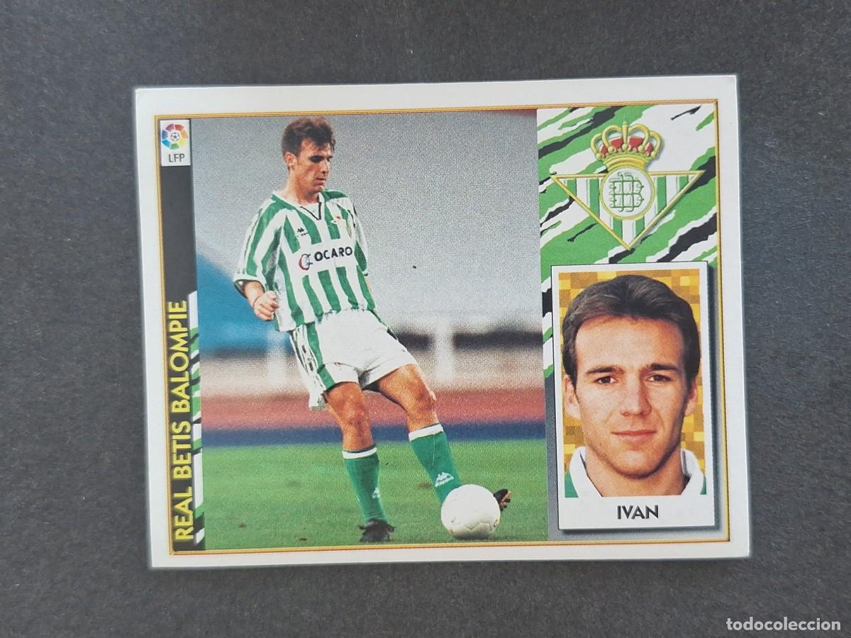 Football Stickers: L4 IVAN REAL BETIS COLOCA LIGA ESTE 1997 1998 97 98 NUNCA PEGADO SIN PEGAR