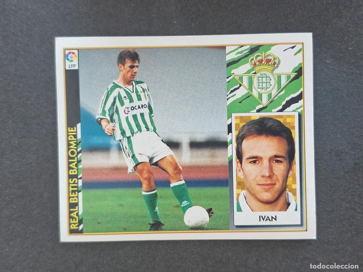 Fu&szlig;ball-Sticker: L4 IVAN REAL BETIS COLOCA LIGA ESTE 1997 1998 97 98 NUNCA PEGADO SIN PEGAR