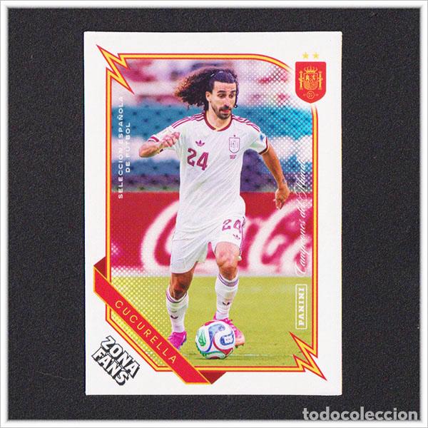 Football Stickers: PANINI CLUB PASI&Oacute;N ESPA&Ntilde;A 2026 MUNDIAL CUCURELLA 36 ZONA FANS COLECCI&Oacute;N ALBUM SELECCI&Oacute;N ESPA&Ntilde;OLA