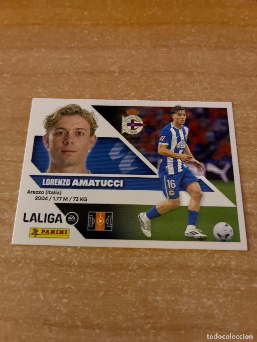 Football Stickers: 22 AMATUCCI DEPORTIVO CORU&Ntilde;A &Uacute;LTIMO FICHAJE LIGA ESTE 2026 2027