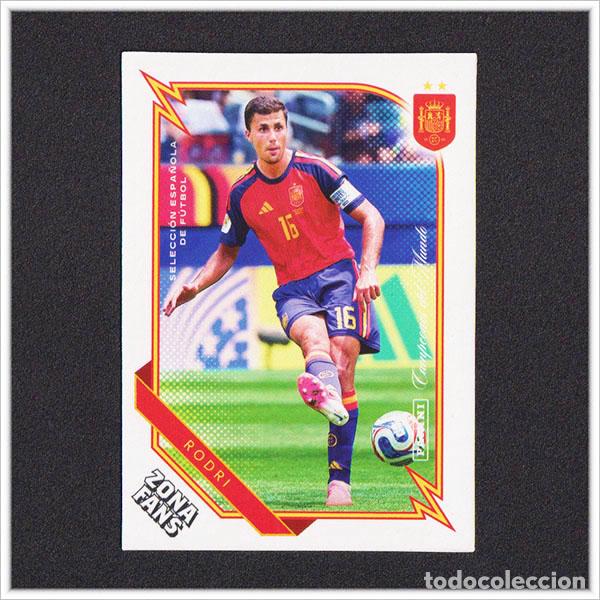 Football Stickers: PANINI CLUB PASI&Oacute;N ESPA&Ntilde;A 2026 MUNDIAL RODRIGO RODRI 37 ZONA FANS COLECCI&Oacute;N ALBUM SELECCI&Oacute;N ESPA&Ntilde;OLA