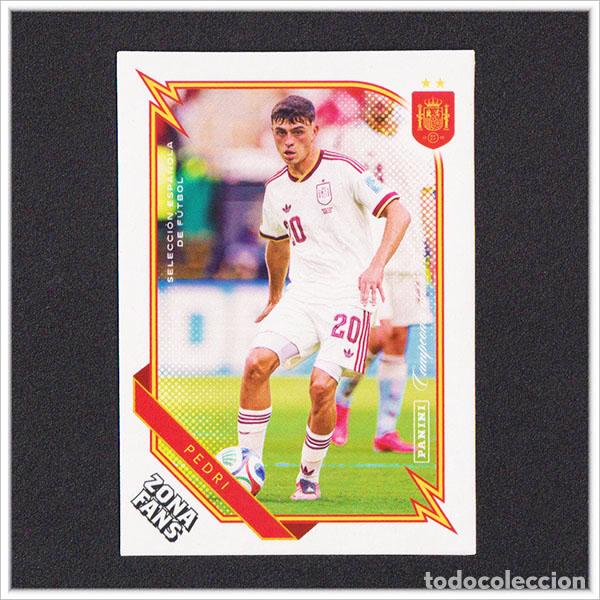 Football Stickers: PANINI CLUB PASI&Oacute;N ESPA&Ntilde;A 2026 MUNDIAL PEDRI 38 ZONA FANS COLECCI&Oacute;N ALBUM SELECCI&Oacute;N ESPA&Ntilde;OLA