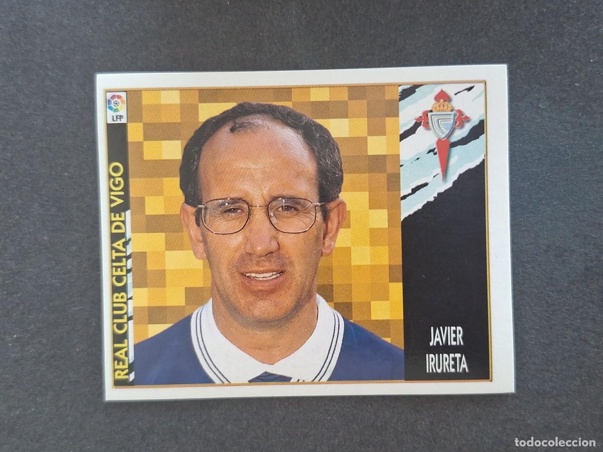 Football Stickers: L4 JAVIER IRURETA ENTRENADOR CELTA DE VIGO COLOCA LIGA ESTE 1997 1998 97 98 NUNCA PEGADO SIN PEGAR