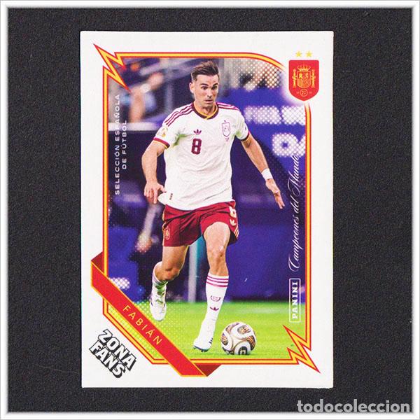 Figurine di Calcio: PANINI CLUB PASI&Oacute;N ESPA&Ntilde;A 2026 MUNDIAL FABIAN 39 ZONA FANS COLECCI&Oacute;N ALBUM SELECCI&Oacute;N ESPA&Ntilde;OLA