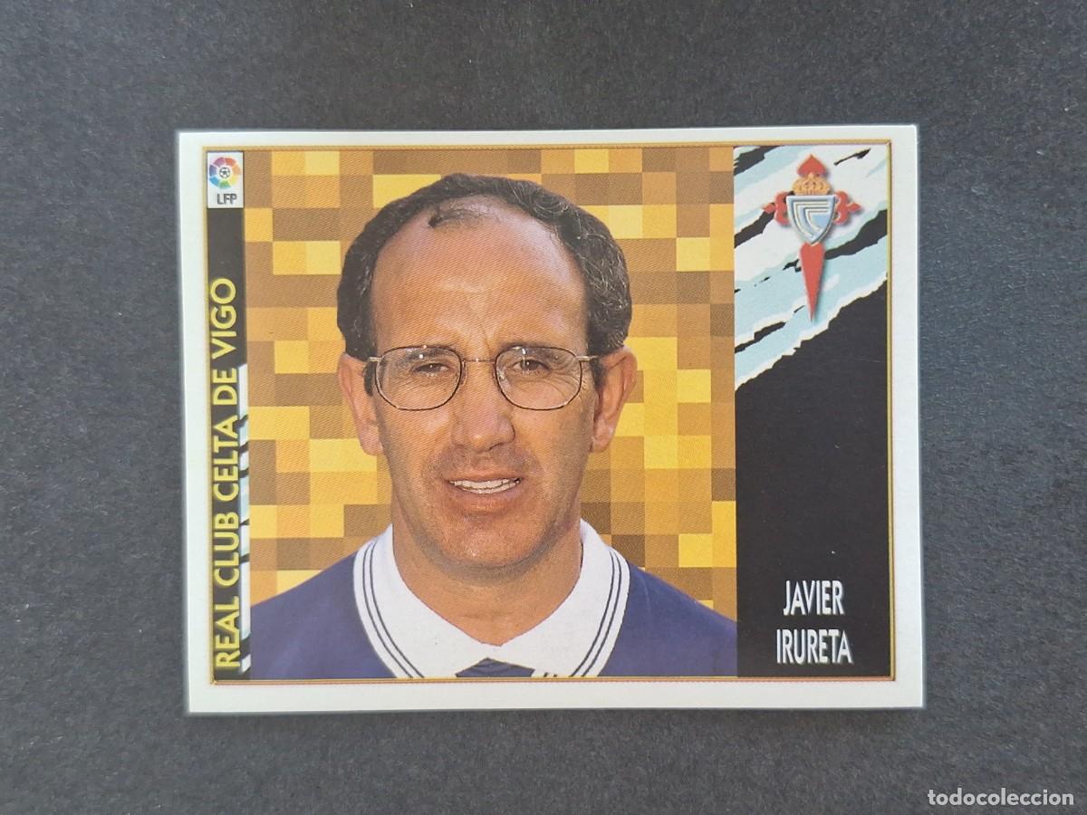 Figurine di Calcio: L4 JAVIER IRURETA ENTRENADOR CELTA DE VIGO COLOCA LIGA ESTE 1997 1998 97 98 NUNCA PEGADO SIN PEGAR