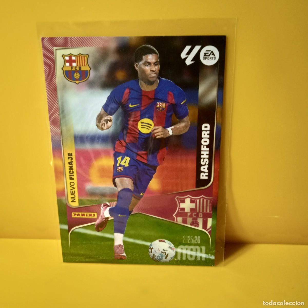 Figurine di Calcio: MEGACRACKS 2025 2026 25 26 (NUEVO FICHAJE) 2&ordf; EDICI&Oacute;N F.C BARCELONA RASHFORD 462