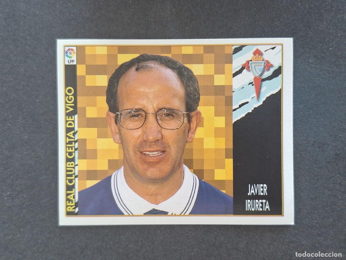 Figurine di Calcio: L4 JAVIER IRURETA ENTRENADOR CELTA DE VIGO COLOCA LIGA ESTE 1997 1998 97 98 NUNCA PEGADO SIN PEGAR
