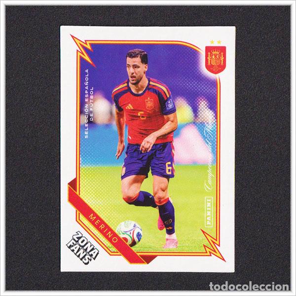 Figurine di Calcio: PANINI CLUB PASI&Oacute;N ESPA&Ntilde;A 2026 MUNDIAL MIKEL MERINO 40 ZONA FANS COLECCI&Oacute;N ALBUM SELECCI&Oacute;N ESPA&Ntilde;OLA