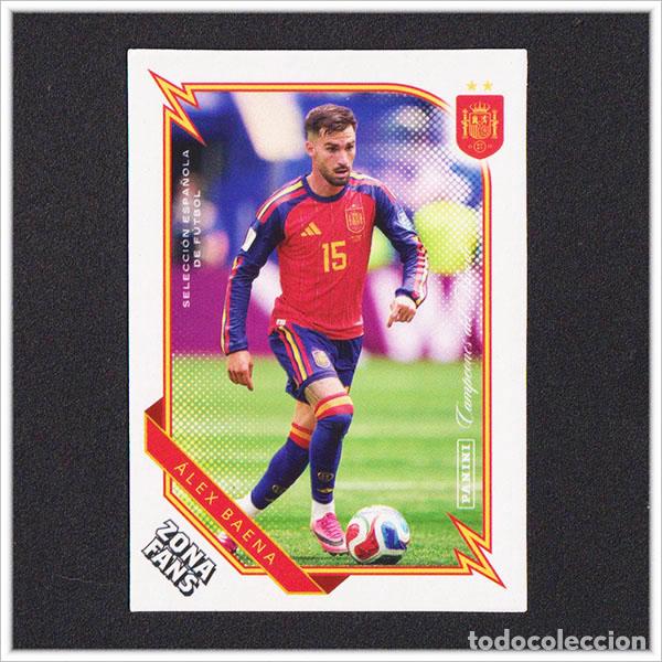 Figurine di Calcio: PANINI CLUB PASI&Oacute;N ESPA&Ntilde;A 2026 MUNDIAL ALEX BAENA 43 ZONA FANS COLECCI&Oacute;N ALBUM SELECCI&Oacute;N ESPA&Ntilde;OLA