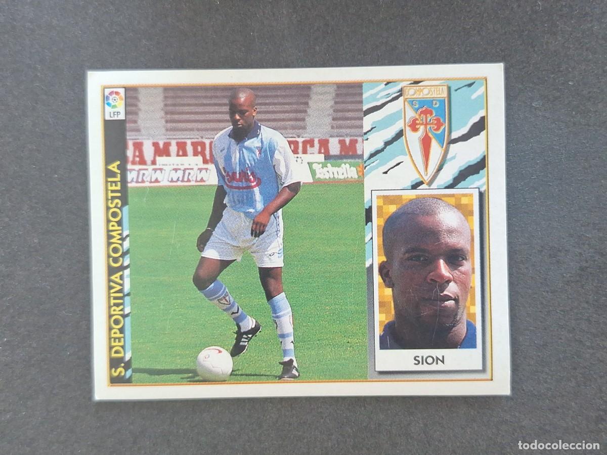 Football Stickers: L4 SION S. D. COMPOSTELA COLOCA LIGA ESTE 1997 1998 97 98 NUNCA PEGADO SIN PEGAR