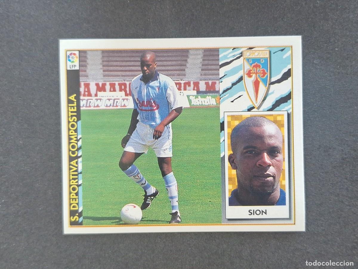 Football Stickers: L4 SION S. D. COMPOSTELA COLOCA LIGA ESTE 1997 1998 97 98 NUNCA PEGADO SIN PEGAR