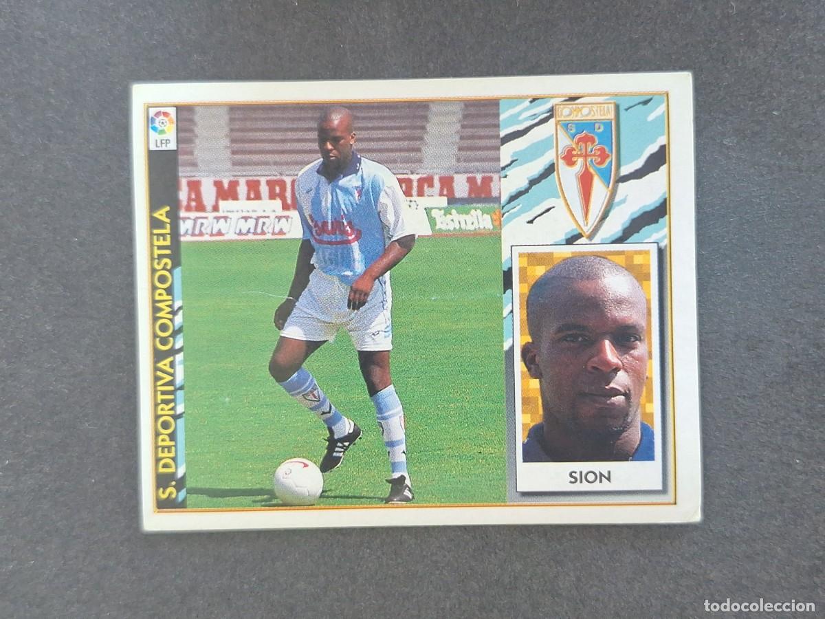 Football Stickers: L4 SION S. D. COMPOSTELA COLOCA LIGA ESTE 1997 1998 97 98 NUNCA PEGADO SIN PEGAR