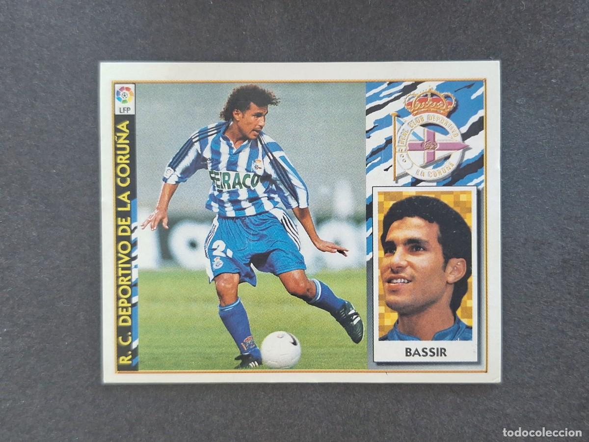 Football Stickers: L4 BASSIR DEPORTIVO DE LA CORU&Ntilde;A COLOCA LIGA ESTE 1997 1998 97 98 NUNCA PEGADO SIN PEGAR