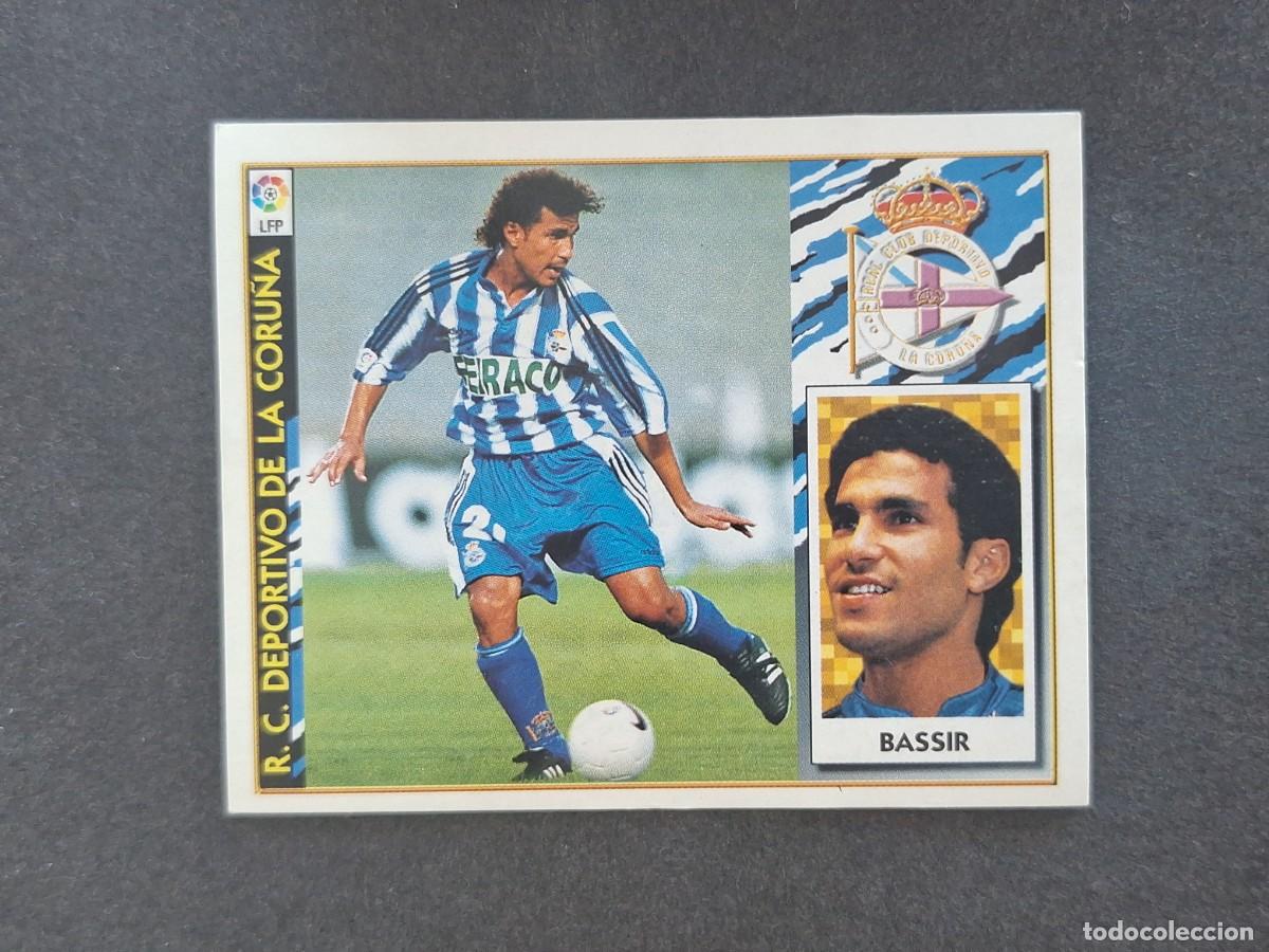 Football Stickers: L4 BASSIR DEPORTIVO DE LA CORU&Ntilde;A COLOCA LIGA ESTE 1997 1998 97 98 NUNCA PEGADO SIN PEGAR