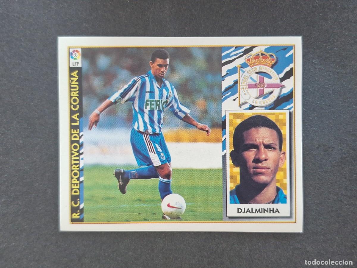 Football Stickers: L4 DJALMINHA DEPORTIVO DE LA CORU&Ntilde;A COLOCA LIGA ESTE 1997 1998 97 98 NUNCA PEGADO SIN PEGAR