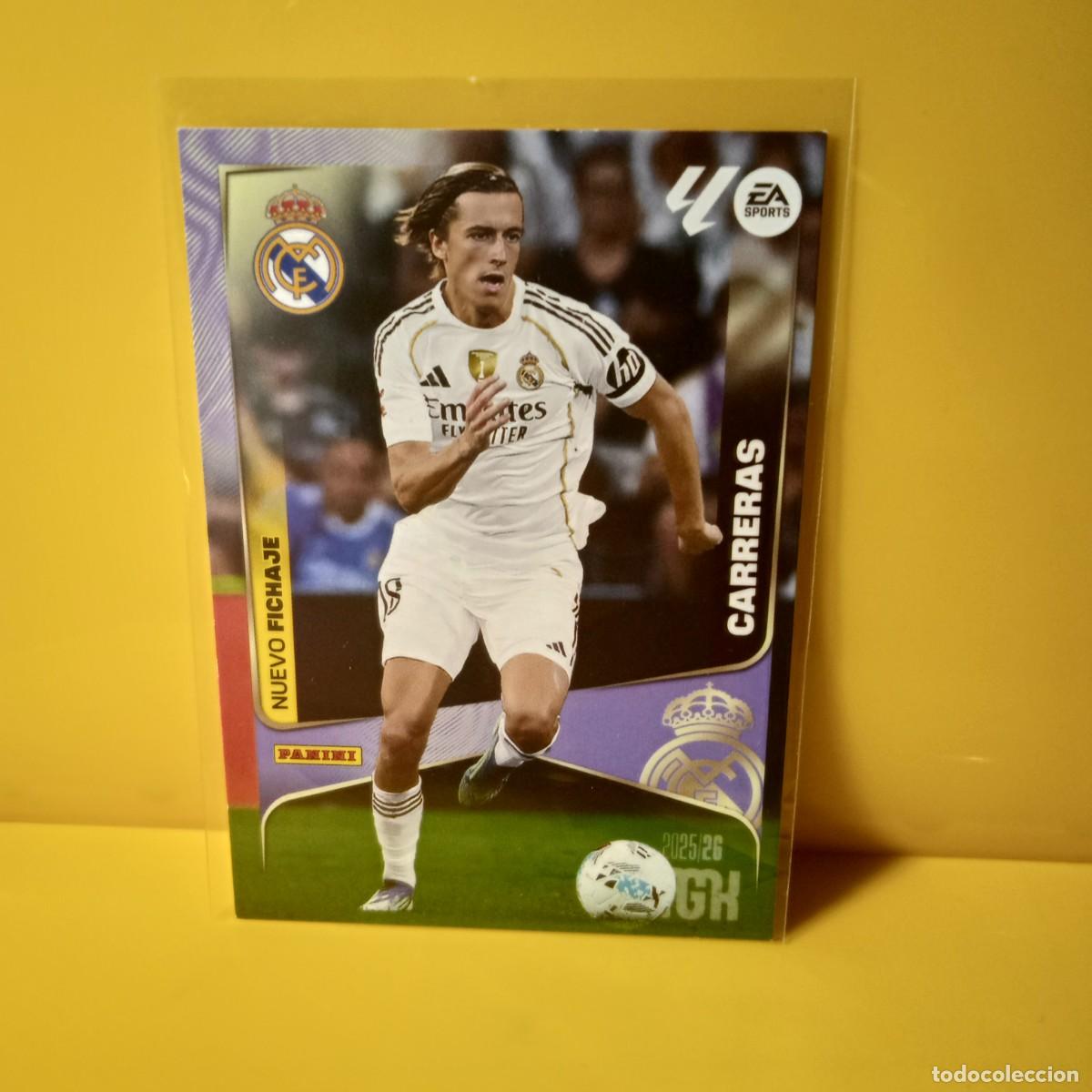 Football Stickers: MEGACRACKS 2025 2026 25 26 (NUEVO FICHAJE) 2&ordf; EDICI&Oacute;N REAL MADRID CARRERAS 467