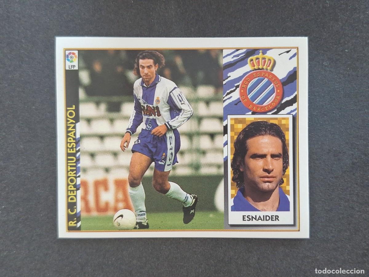 Football Stickers: L4 ESNAIDER R. C. D. ESPA&Ntilde;OL COLOCA LIGA ESTE 1997 1998 97 98 NUNCA PEGADO SIN PEGAR