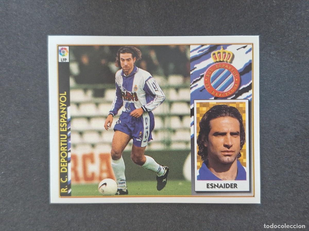 Football Stickers: L4 ESNAIDER R. C. D. ESPA&Ntilde;OL COLOCA LIGA ESTE 1997 1998 97 98 NUNCA PEGADO SIN PEGAR
