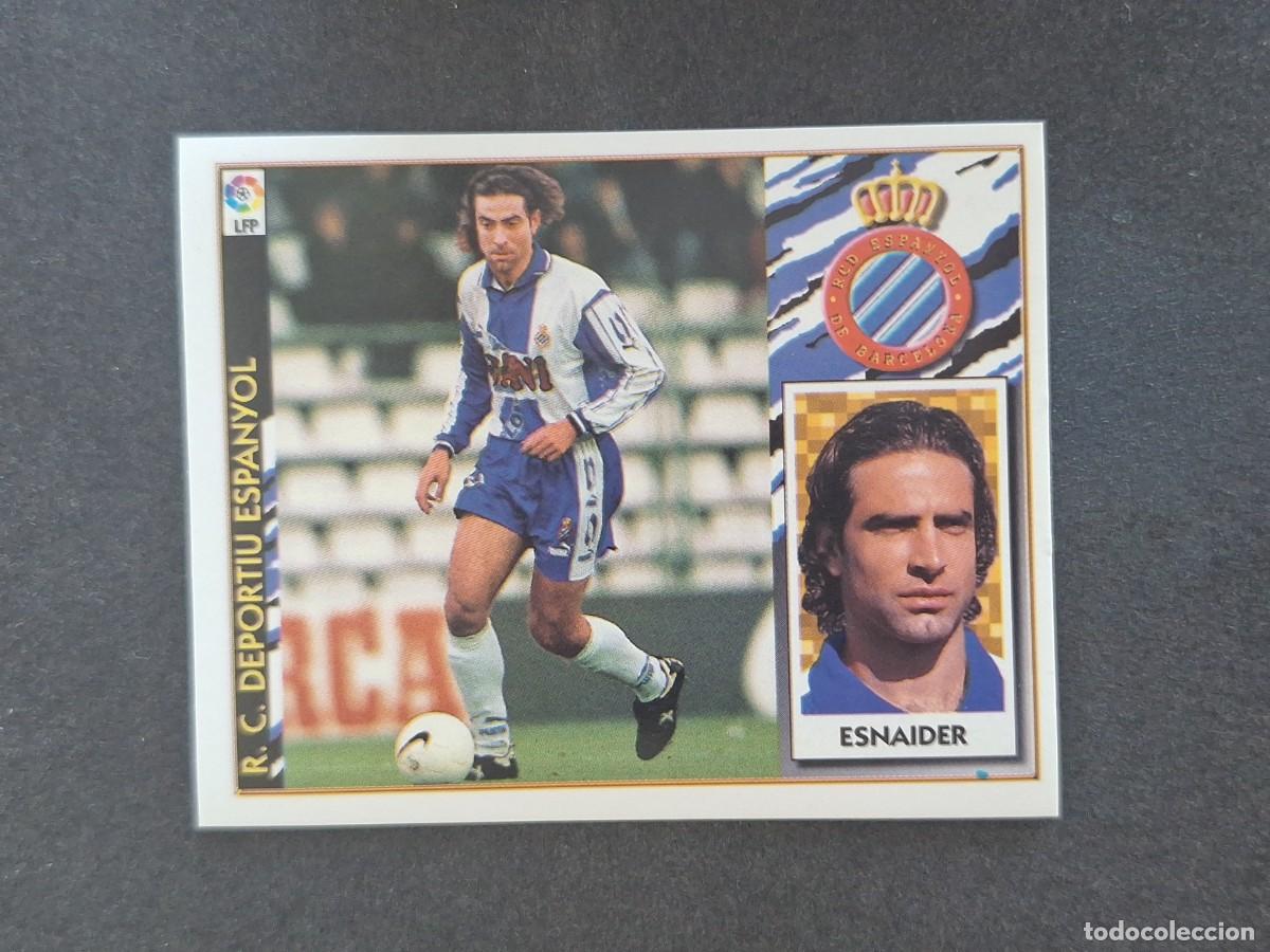 Football Stickers: L4 ESNAIDER R. C. D. ESPA&Ntilde;OL COLOCA LIGA ESTE 1997 1998 97 98 NUNCA PEGADO SIN PEGAR