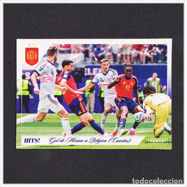Football Stickers: PANINI CLUB PASI&Oacute;N ESPA&Ntilde;A 2026 MUNDIAL MIKEL MERINO 54 HITS BELGICA COLECCI&Oacute;N SELECCI&Oacute;N ESPA&Ntilde;OLA