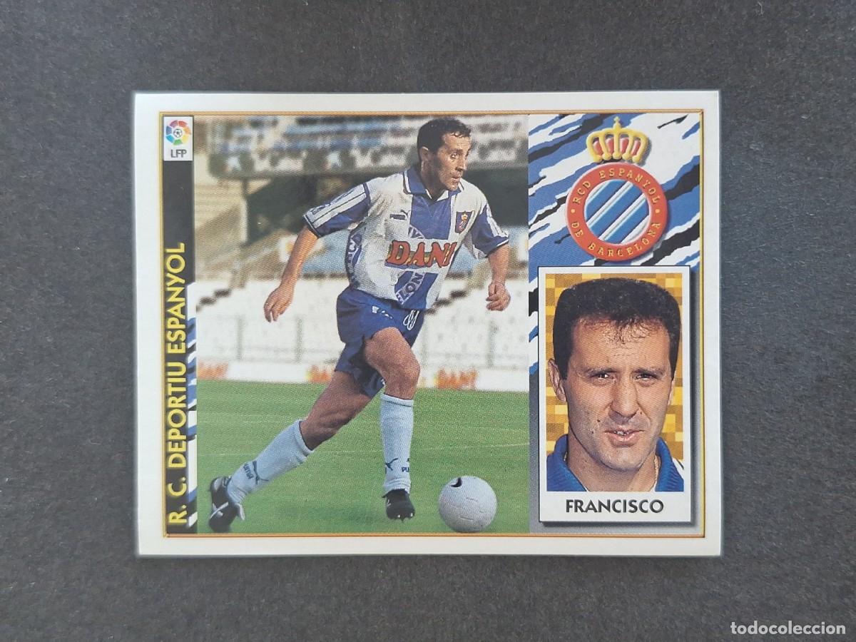 Football Stickers: L4 FRANCISCO R. C. D. ESPA&Ntilde;OL COLOCA LIGA ESTE 1997 1998 97 98 NUNCA PEGADO SIN PEGAR
