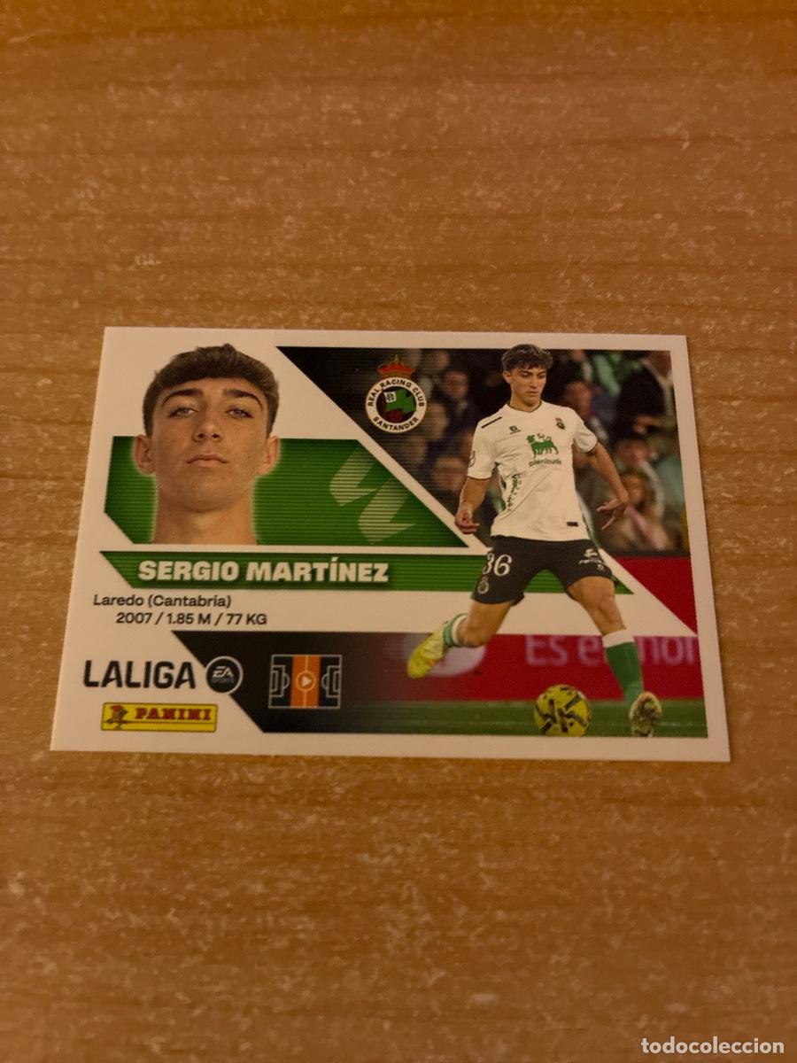 Football Stickers: 13 BIS SERGIO MART&Iacute;NEZ RACING SANTANDER LIGA ESTE 2026 2027