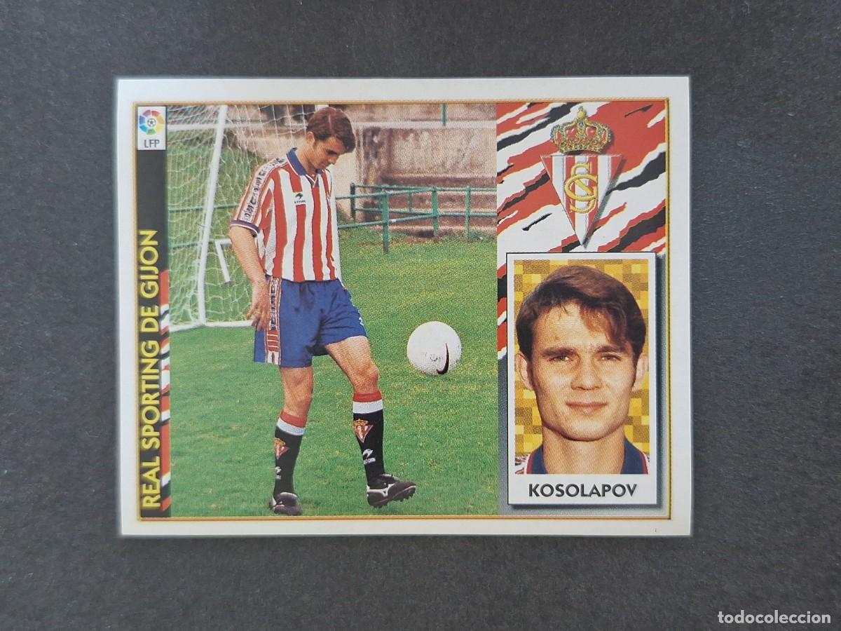 Fu&szlig;ball-Sticker: L4 KOSOLAPOV SPORTING DE GIJON COLOCA LIGA ESTE 1997 1998 97 98 NUNCA PEGADO SIN PEGAR