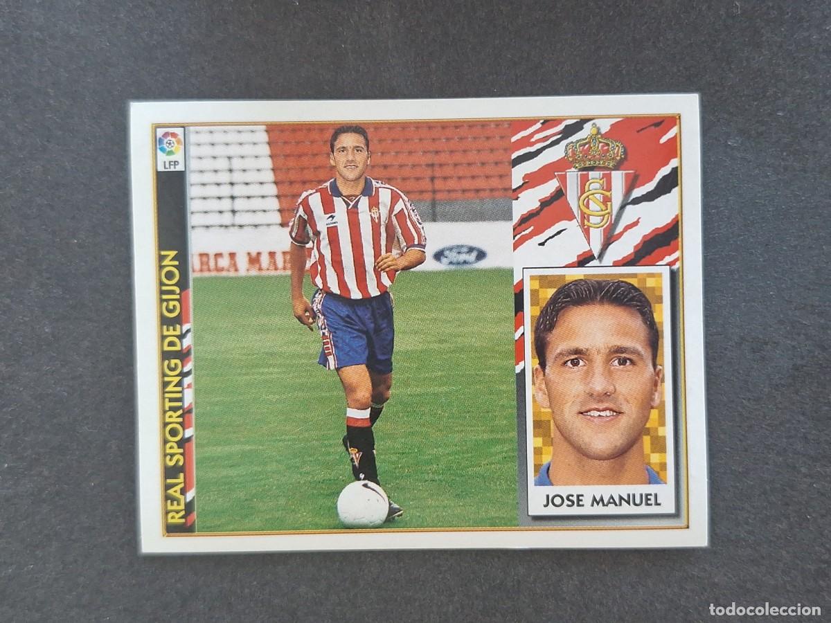Football Stickers: L4 JOSE MANUEL SPORTING DE GIJON COLOCA LIGA ESTE 1997 1998 97 98 NUNCA PEGADO SIN PEGAR