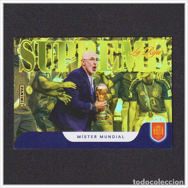 Cromos de f&uacute;tbol: PANINI CLUB PASI&Oacute;N ESPA&Ntilde;A 2026 MUNDIAL MISTER DE LA FUENTE S8 SUPREME COLECCI&Oacute;N SELECCI&Oacute;N ESPA&Ntilde;OLA