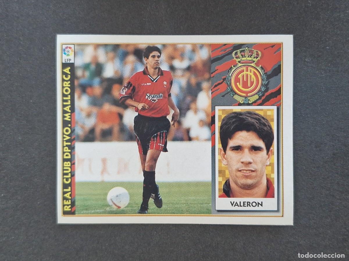 Cromos de f&uacute;tbol: L4 VALERON R. C. D. MALLORCA COLOCA LIGA ESTE 1997 1998 97 98 NUNCA PEGADO SIN PEGAR