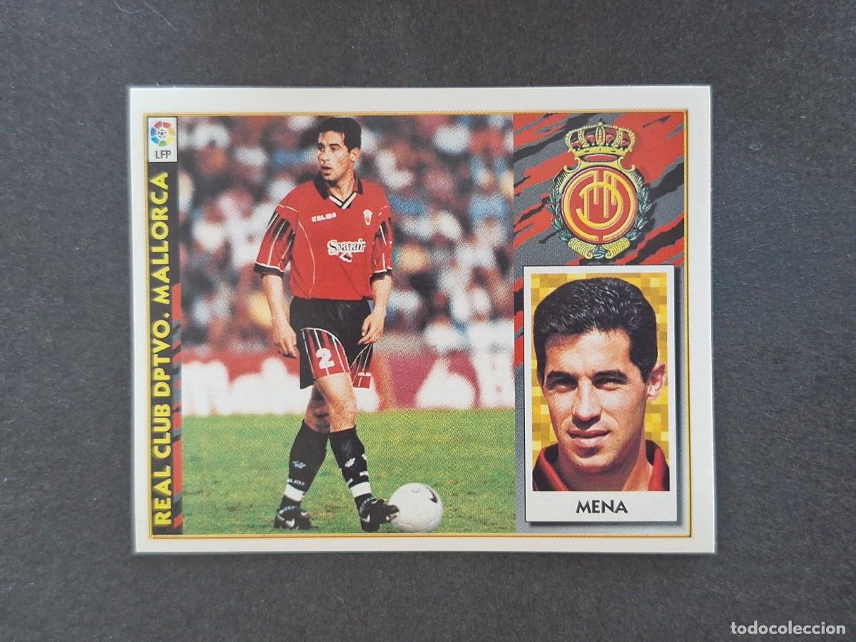 Cromos de f&uacute;tbol: L4 MENA R. C. D. MALLORCA COLOCA LIGA ESTE 1997 1998 97 98 NUNCA PEGADO SIN PEGAR