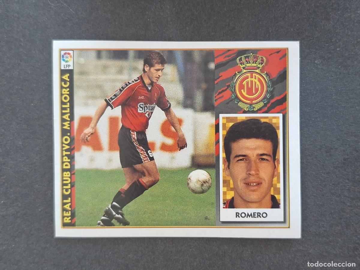 Cromos de f&uacute;tbol: L4 ROMERO R. C. D. MALLORCA COLOCA LIGA ESTE 1997 1998 97 98 NUNCA PEGADO SIN PEGAR