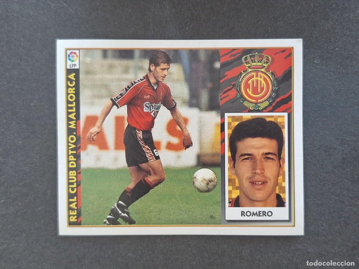 Cromos de f&uacute;tbol: L4 ROMERO R. C. D. MALLORCA COLOCA LIGA ESTE 1997 1998 97 98 NUNCA PEGADO SIN PEGAR
