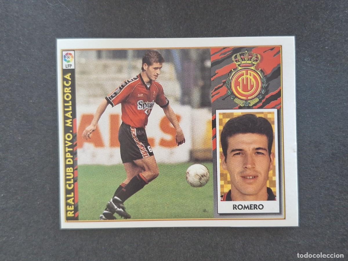 Cromos de f&uacute;tbol: L4 ROMERO R. C. D. MALLORCA COLOCA LIGA ESTE 1997 1998 97 98 NUNCA PEGADO SIN PEGAR