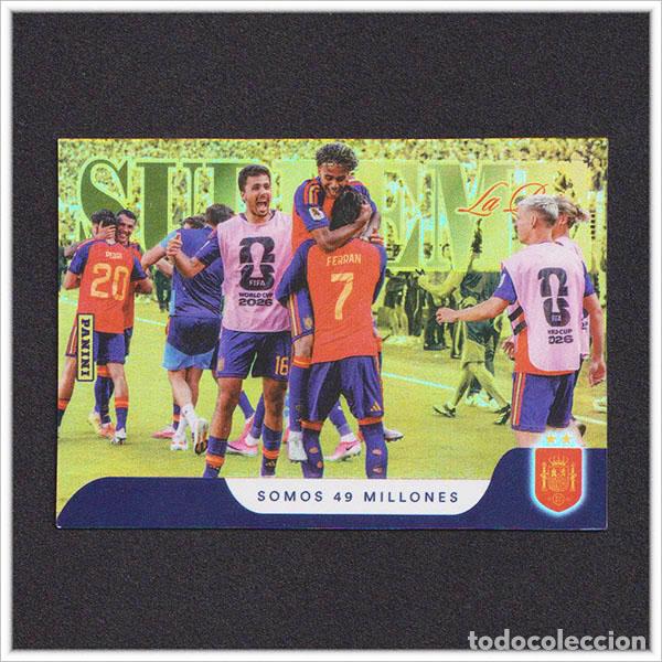 Cromos de f&uacute;tbol: PANINI CLUB PASI&Oacute;N ESPA&Ntilde;A 2026 MUNDIAL FERRAN TORRES LAMINE YAMAL S10 SUPREME SELECCI&Oacute;N ESPA&Ntilde;OLA