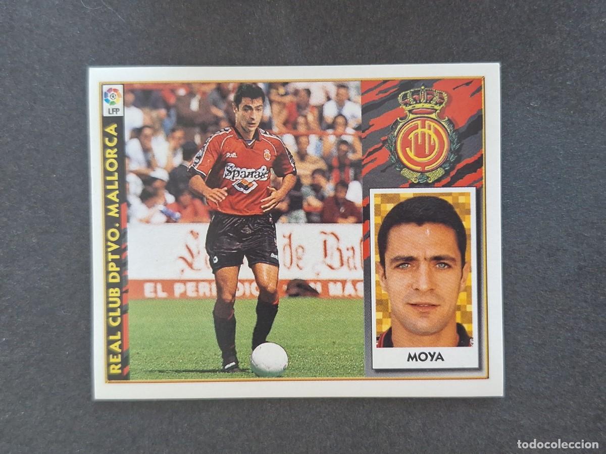 Cromos de f&uacute;tbol: L4 MOYA R. C. D. MALLORCA COLOCA LIGA ESTE 1997 1998 97 98 NUNCA PEGADO SIN PEGAR
