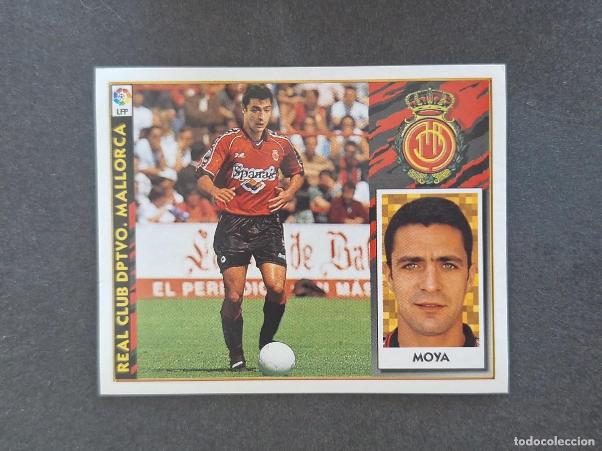 Cromos de f&uacute;tbol: L4 MOYA R. C. D. MALLORCA COLOCA LIGA ESTE 1997 1998 97 98 NUNCA PEGADO SIN PEGAR