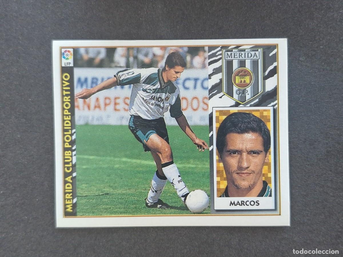 Football Stickers: L4 MARCOS MERIDA C. P. COLOCA LIGA ESTE 1997 1998 97 98 NUNCA PEGADO SIN PEGAR