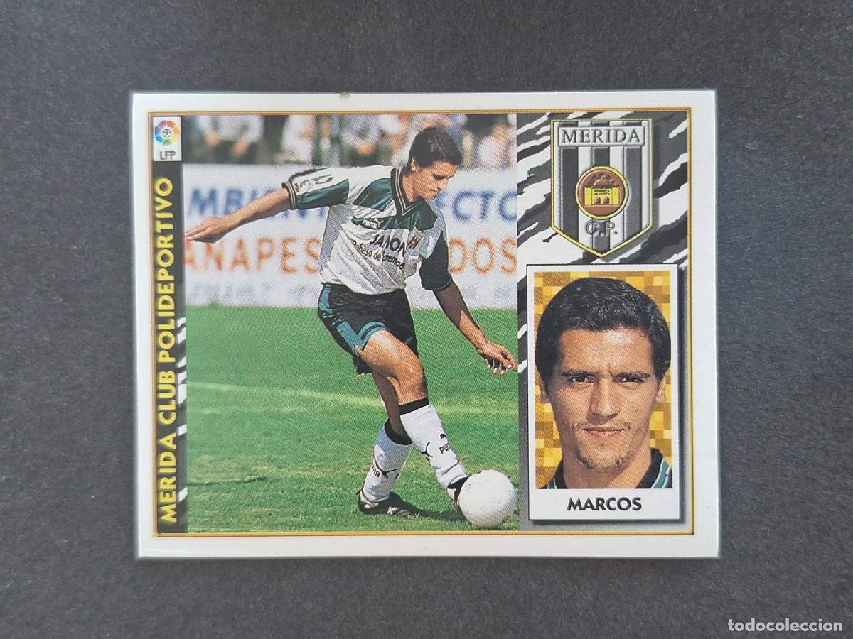 Football Stickers: L4 MARCOS MERIDA C. P. COLOCA LIGA ESTE 1997 1998 97 98 NUNCA PEGADO SIN PEGAR