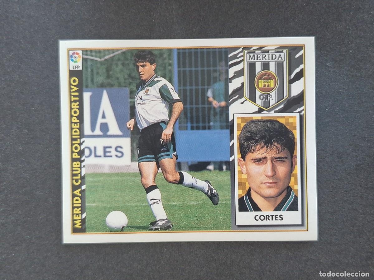 Football Stickers: L4 CORTES MERIDA C. P. COLOCA LIGA ESTE 1997 1998 97 98 NUNCA PEGADO SIN PEGAR
