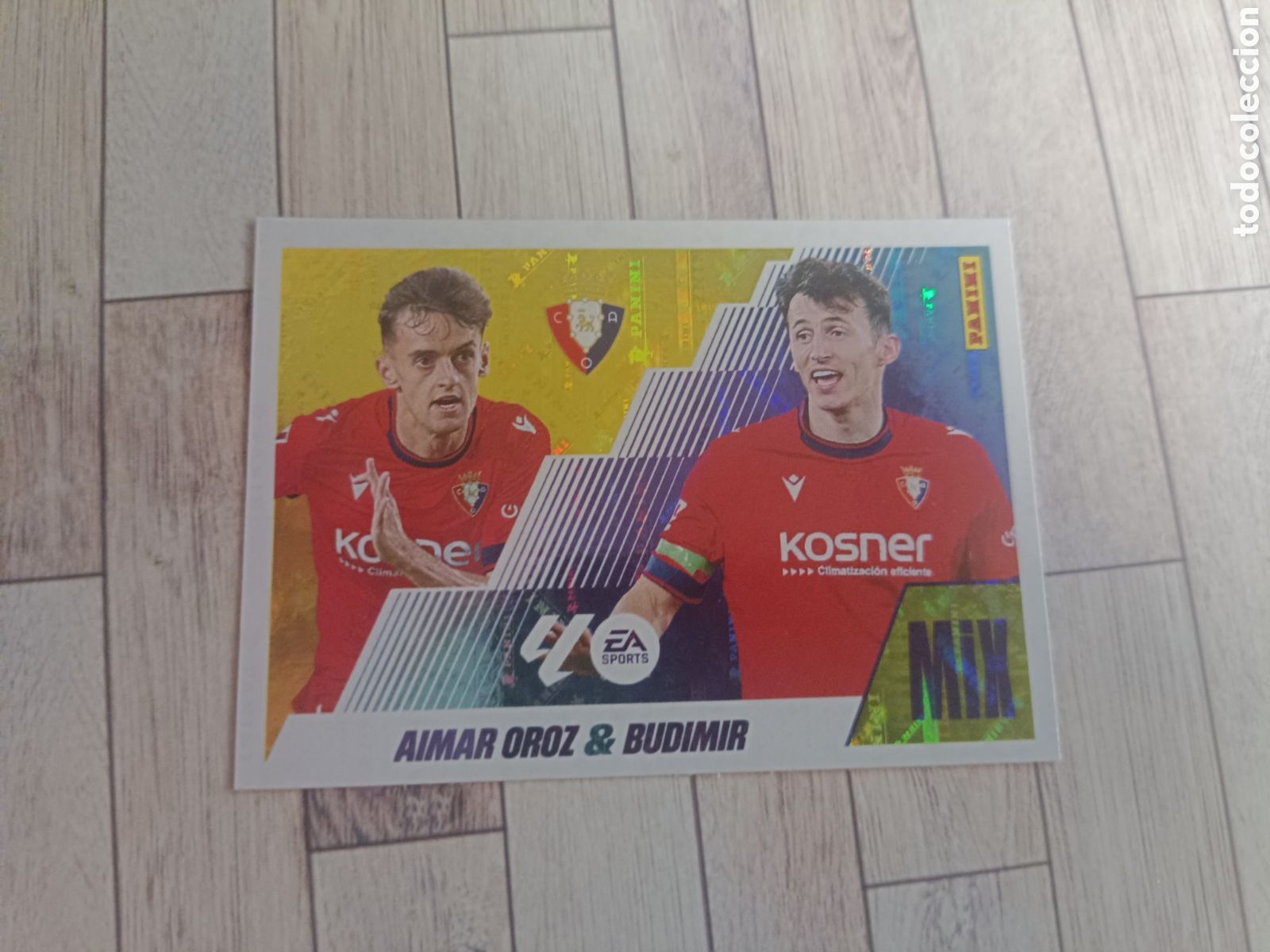 Football Stickers: 1 OROZ BUDIMIR OSASUNA MIX LIGA ESTE 2025 2026 PANINI 25 26