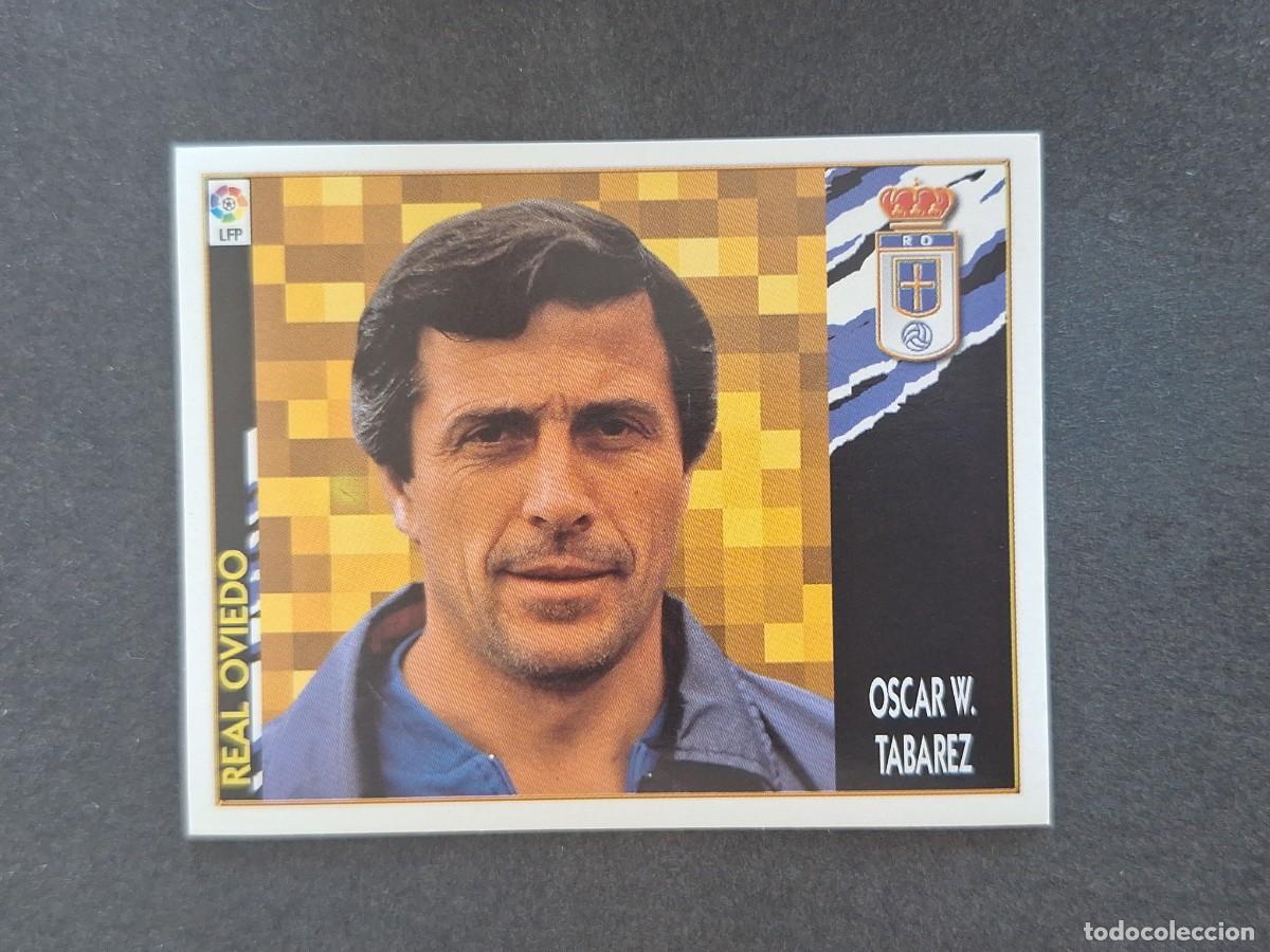 Football Stickers: L4 OSCAR W. TABAREZ ENTRENADOR REAL OVIEDO COLOCA LIGA ESTE 1997 1998 97 98 NUNCA PEGADO SIN PEGAR