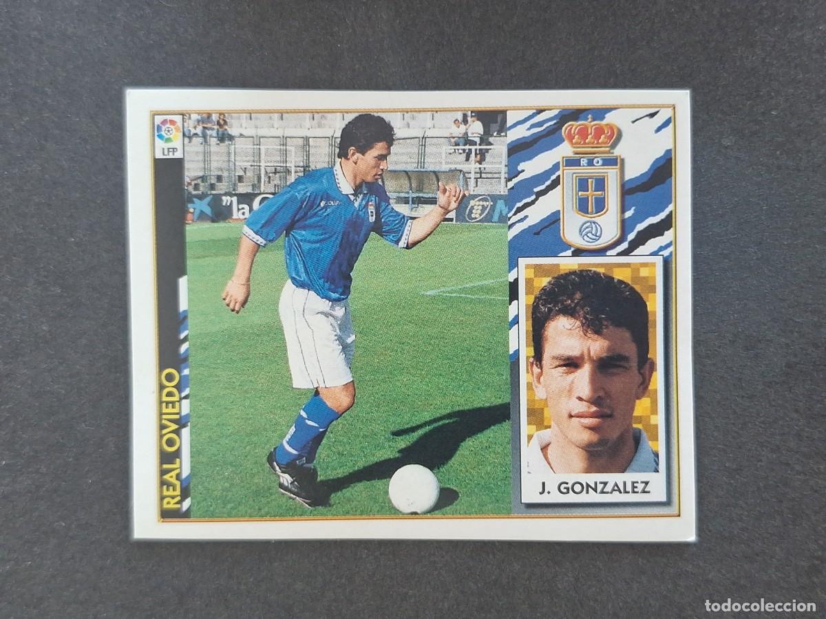 Football Stickers: L4 JUAN GONZALEZ REAL OVIEDO COLOCA LIGA ESTE 1997 1998 97 98 NUNCA PEGADO SIN PEGAR
