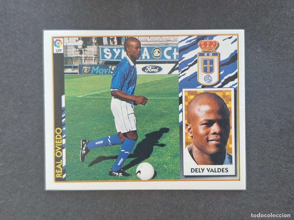 Football Stickers: L4 DELY VALDES REAL OVIEDO COLOCA LIGA ESTE 1997 1998 97 98 NUNCA PEGADO SIN PEGAR