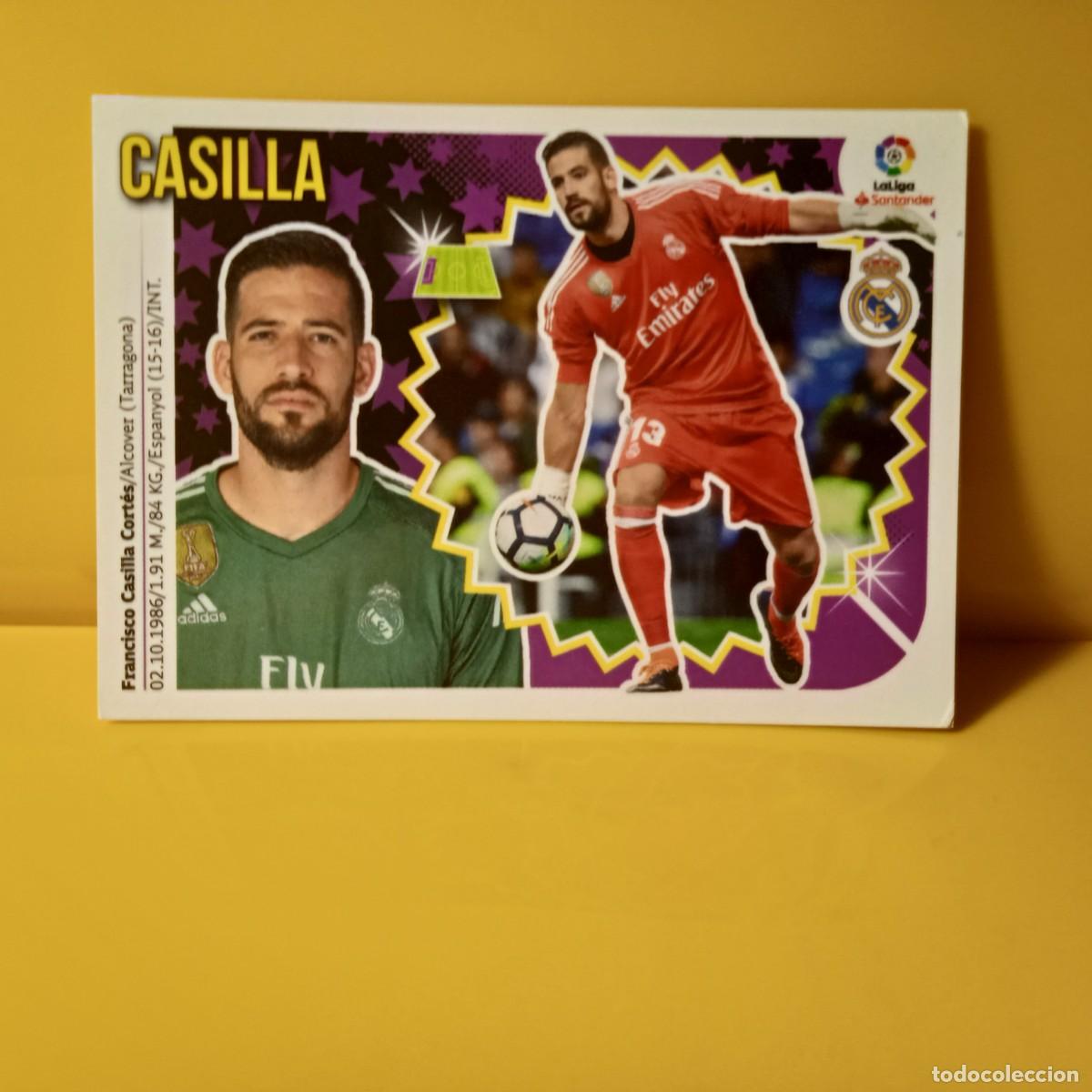 Football Stickers: EDICIONES ESTE 2018 2019 18 19 REAL MADRID CASILLA 2
