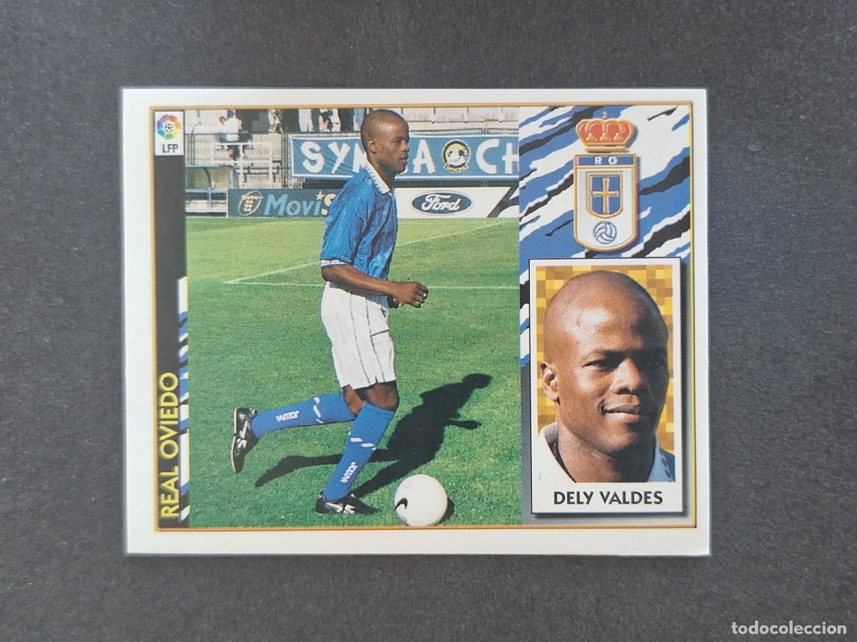 Football Stickers: L4 DELY VALDES REAL OVIEDO COLOCA LIGA ESTE 1997 1998 97 98 NUNCA PEGADO SIN PEGAR