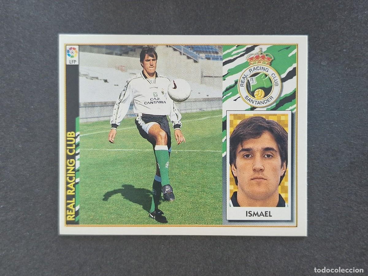 Football Stickers: L4 ISMAEL RACING DE SANTANDER COLOCA LIGA ESTE 1997 1998 97 98 NUNCA PEGADO SIN PEGAR